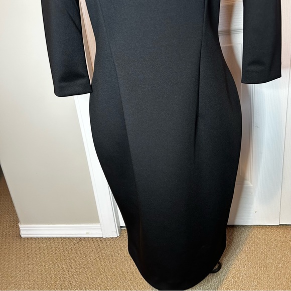Calvin Klein Slit Bib Dress - Picture 4 of 8
